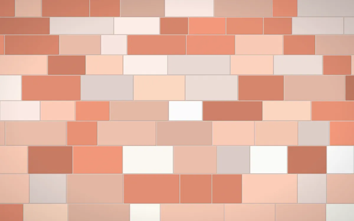 Jaipur Rose Stone Wall — light orange and beige stone wall background