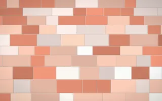 Jaipur Rose Stone Wall — light orange and beige stone wall background