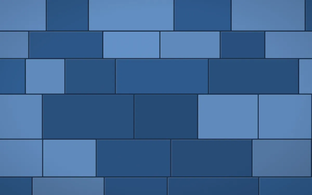 Jodhpur Indigo Grand Wall — dark blue stone wall background