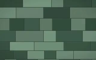 Kiwi Fern Grand Wall — dark green stone wall background