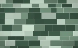 Kiwi Fern Stone Wall — dark green and grey stone wall background