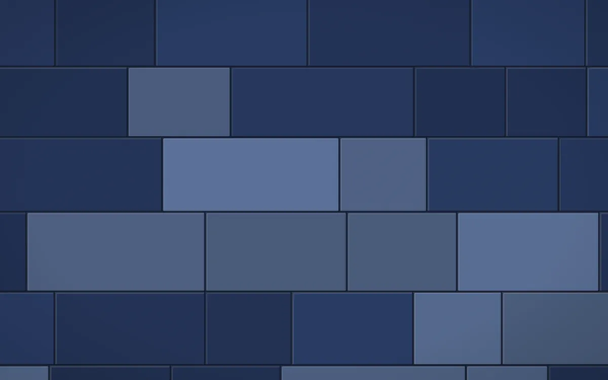 Kyoto Indigo Grand Wall — dark blue stone wall background