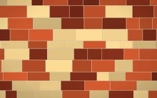 Lagos Wax Stone Wall — colourful orange, brown and beige stone wall background