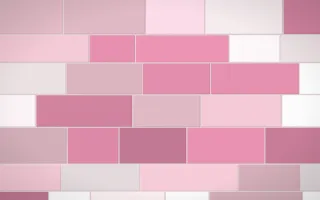 Lotus Siam Grand Wall — light pink and white stone wall background