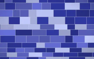 Majorelle Stone Wall — dark blue stone wall background