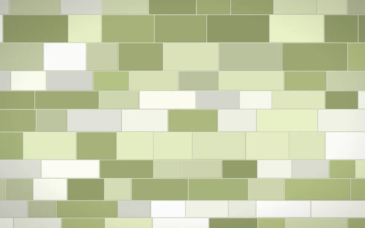 Matcha House Stone Wall — light green and white stone wall background