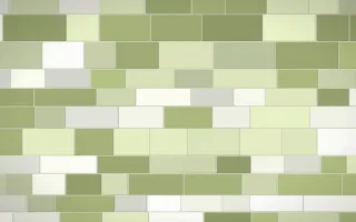 Matcha House Stone Wall — light green and white stone wall background