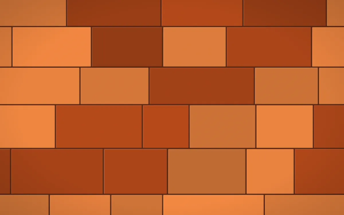 Momiji Maple Grand Wall — colourful orange and brown stone wall background