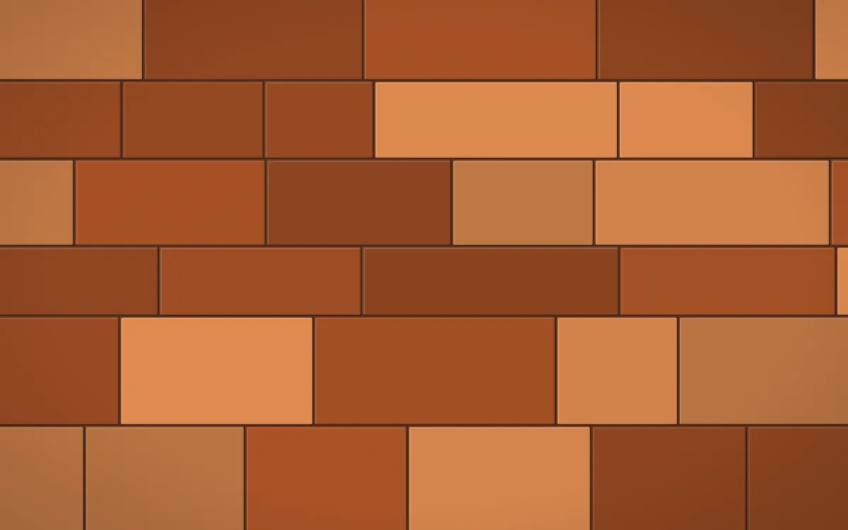 Outback Clay Grand Wall — colourful orange and brown stone wall background