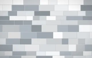 Paris Zinc Stone Wall — light grey and white stone wall background