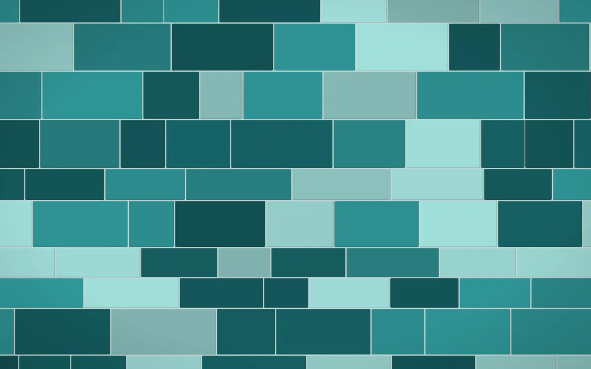 Peacock Court Stone Wall — dark teal stone wall background