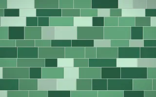 Persian Garden Stone Wall — dark green stone wall background