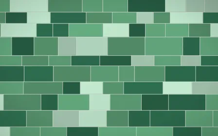 Persian Garden Stone Wall — dark green stone wall background