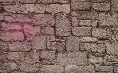 Stonewall Afterglow — colourful pink stone wall background
