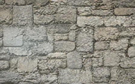 Stonewall Matte Daylight — light blue, white and grey stone wall background