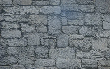 Stonewall Moonlit — dark blue stone wall background