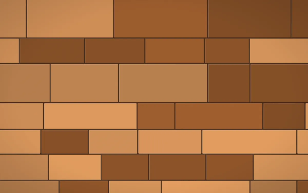 Porto Terra Grand Wall — colourful orange and brown stone wall background