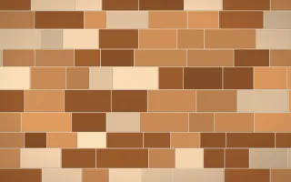 Porto Terra Stone Wall — colourful orange, brown and beige stone wall background