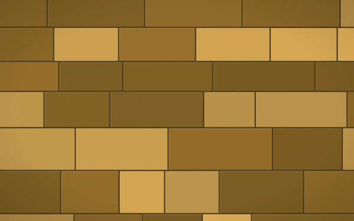 Prague Gold Grand Wall — colourful gold and brown stone wall background