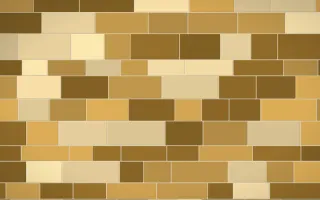 Prague Gold Stone Wall — colourful gold, brown and beige stone wall background