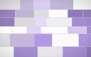 Provence Grand Wall — light purple and white stone wall background