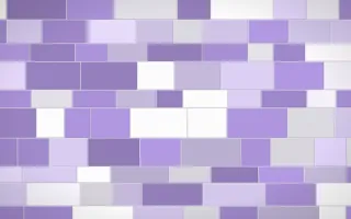 Provence Stone Wall — light purple and white stone wall background