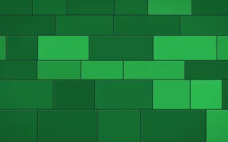Rio Carnival Grand Wall — colourful green stone wall background