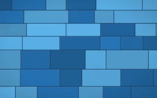 Côte d'Azur Grand Wall — colourful blue stone wall background