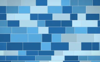 Côte d'Azur Stone Wall — colourful blue stone wall background