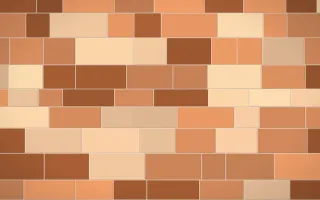 Sahara Dusk Stone Wall — colourful orange and beige stone wall background