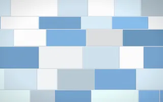 Santorini Grand Wall — light blue and white stone wall background