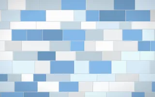 Santorini Stone Wall — light blue and white stone wall background