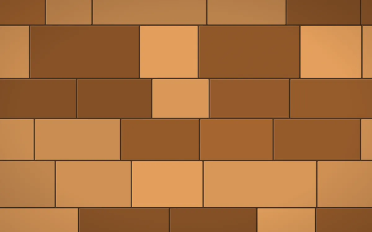 Savanna Clay Grand Wall — colourful orange and brown stone wall background