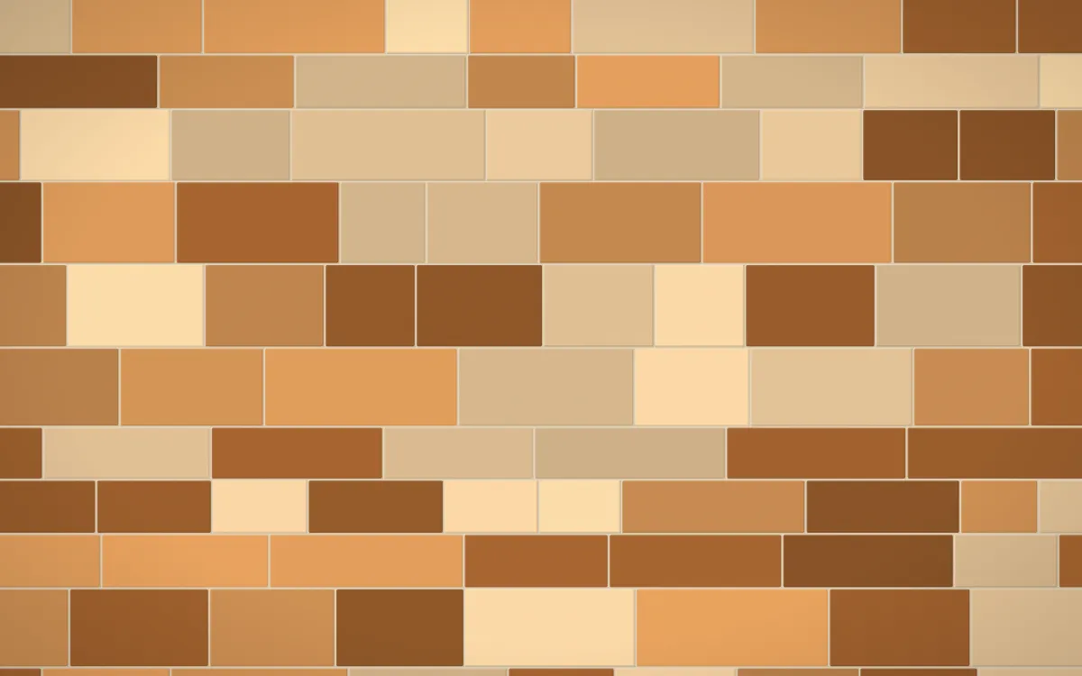 Savanna Clay Stone Wall — colourful orange, brown and beige stone wall background