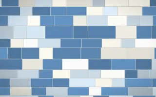 Talavera Puebla Stone Wall — light blue, white and grey stone wall background