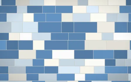 Talavera Puebla Stone Wall — light blue, white and grey stone wall background