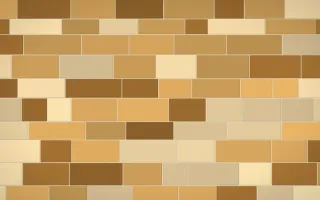 Tuscany Sun Stone Wall — colourful orange, brown and beige stone wall background