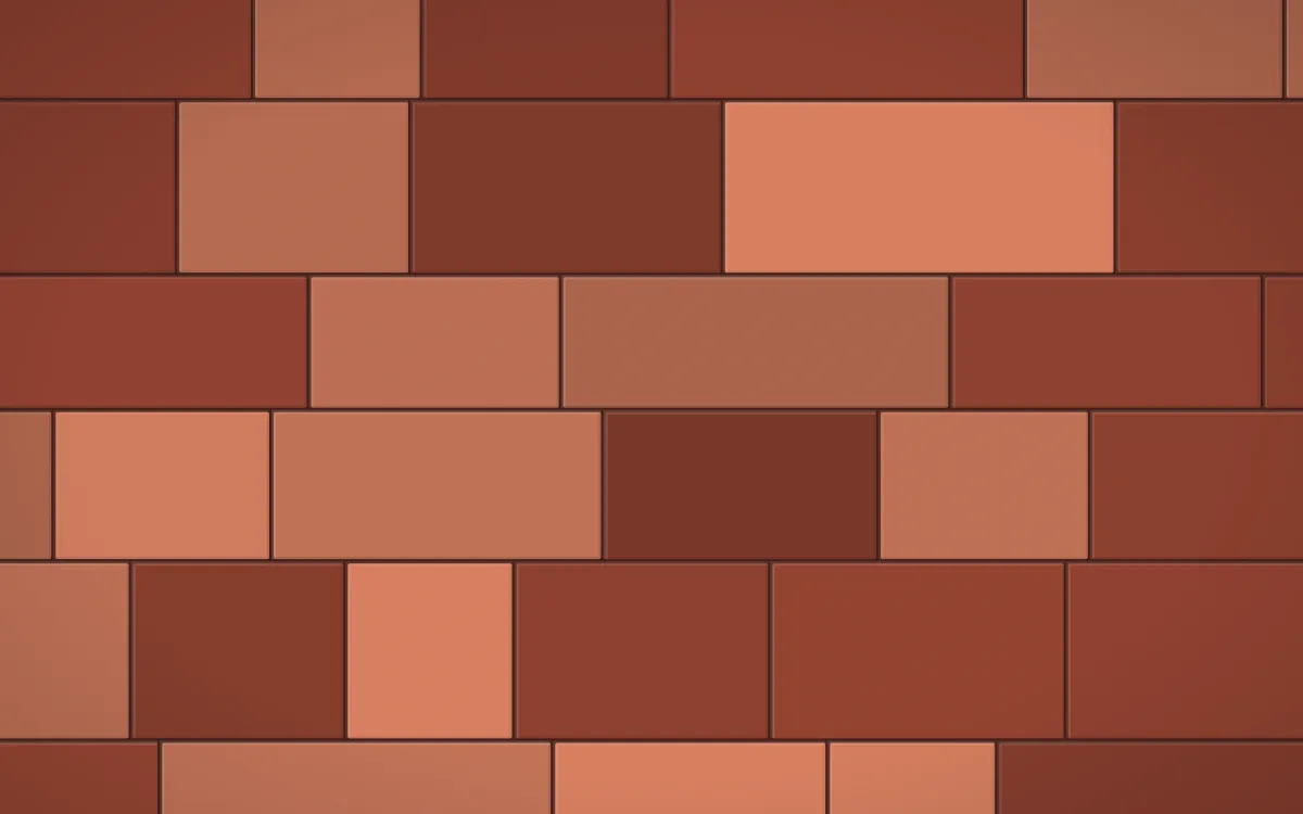 Venetian Rosso Grand Wall — dark orange, brown and red stone wall background