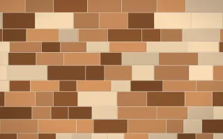 Zanzibar Spice Stone Wall — colourful orange, brown and beige stone wall background