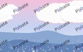 Candyfloss Sky Meadow II — light pink and blue storybook background, variation II