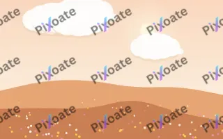 Peach Picnic — light beige and orange storybook background