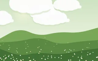 Tea Garden — light green storybook background