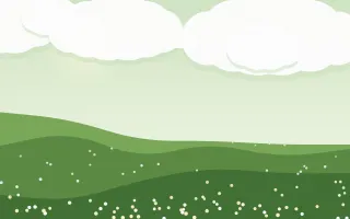 Tea Garden II — light green storybook background, variation II