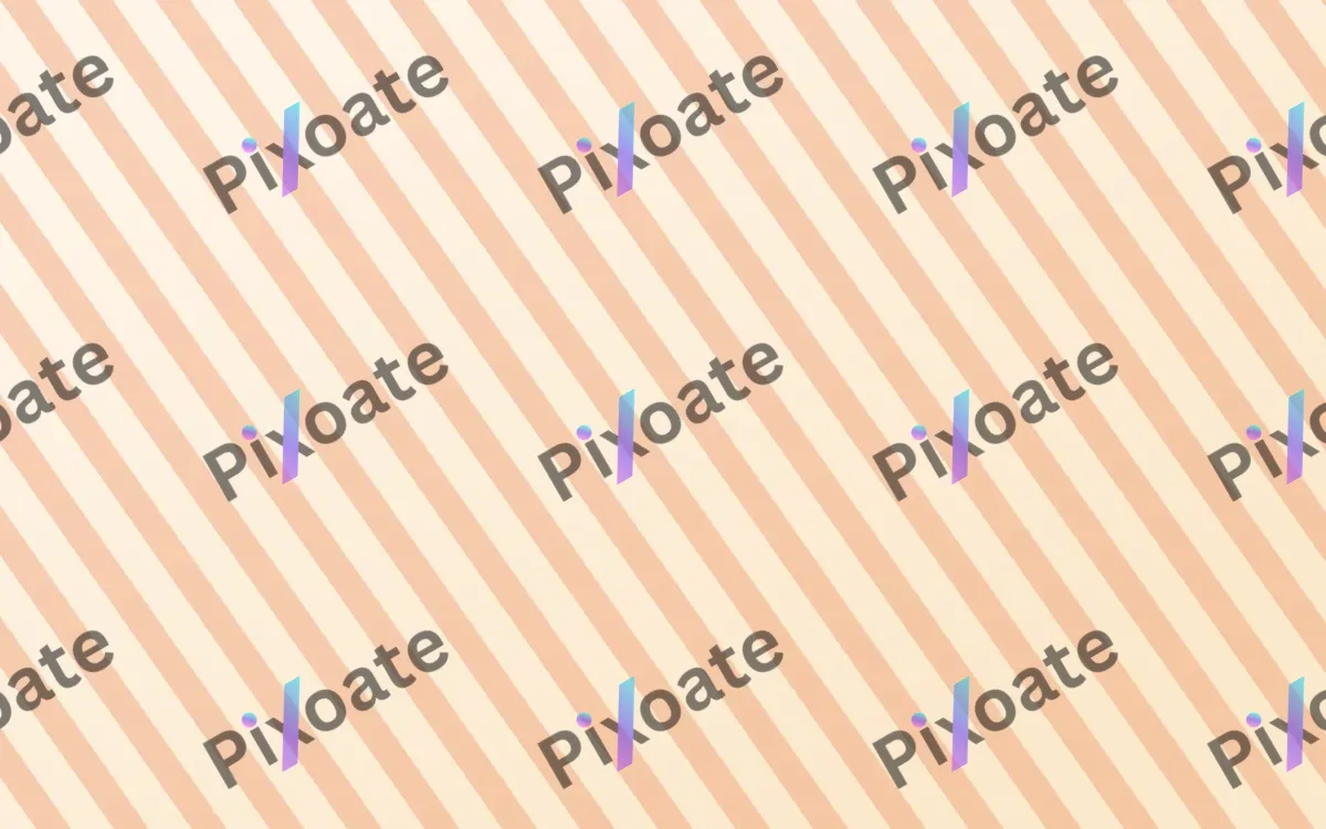 Carnival Stripes — light white, beige and orange striped background