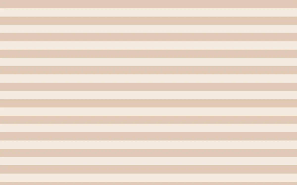 Cocoa Bold Tonal Bands — light beige and orange striped background