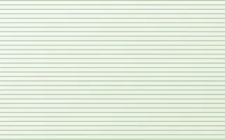 Fern Ticking — light white and green striped background