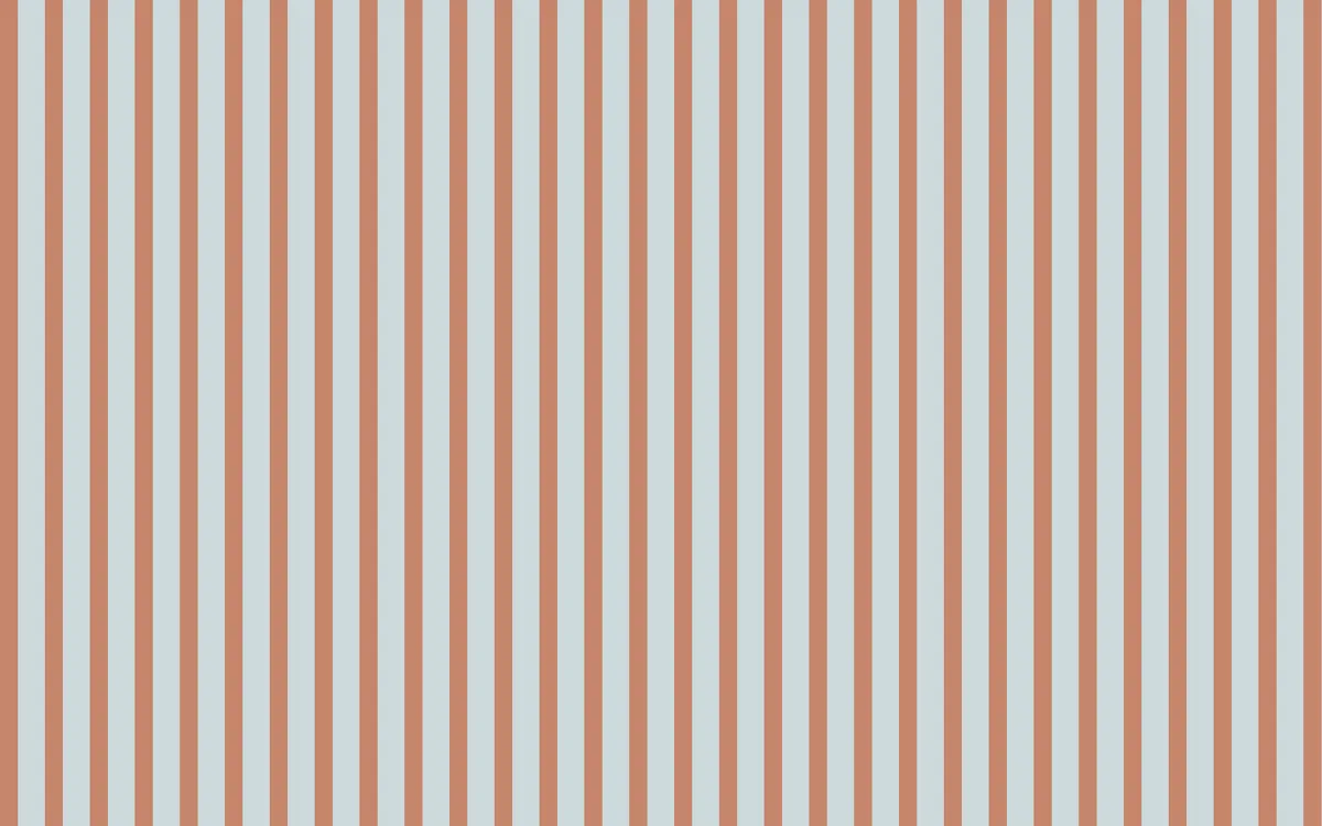 Fjord Mist Serape Bands — colourful orange and teal striped background