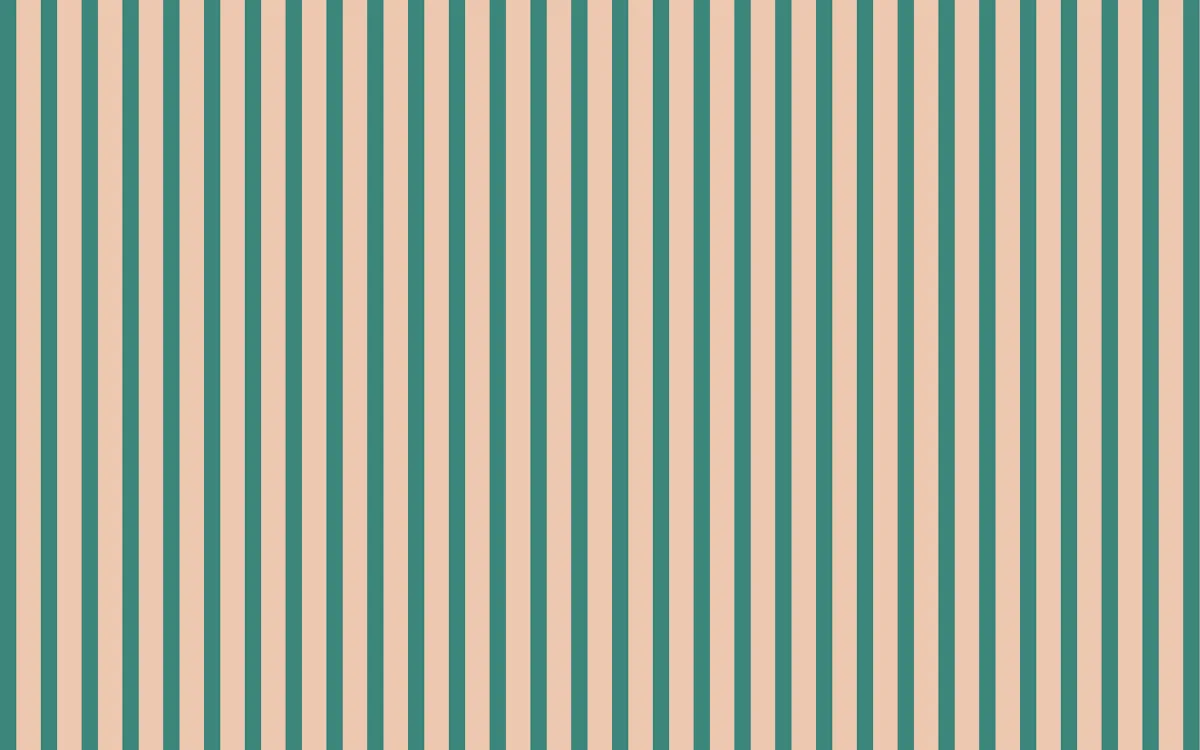 Marrakech Rose Serape Bands — colourful teal and beige striped background
