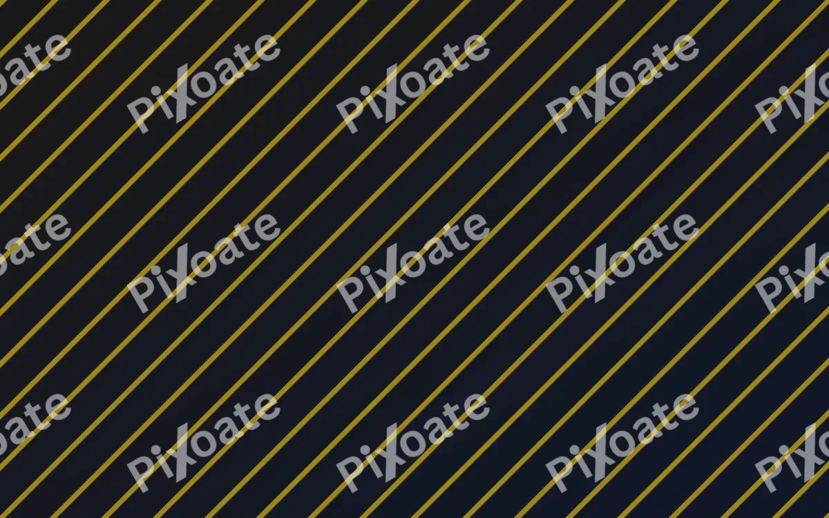 Noir Stripes — dark black, blue and gold striped background