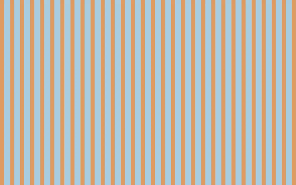 Titicaca Serape Bands — colourful orange and blue striped background